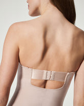 SPANXshape™ Suit Your Fancy Strapless Cupped Brief Bodysuit | Champagne Beige
