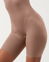SPANXshape™ Invisible Open-Bust Mid-Thigh Bodysuit | Cafe Au Lait