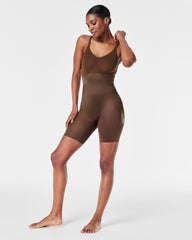 SPANXshape™ Invisible Mid-Thigh Bodysuit | Chestnut Brown