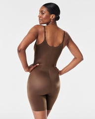 SPANXshape™ Invisible Mid-Thigh Bodysuit | Chestnut Brown