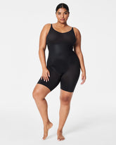 SPANXshape™ Invisible Mid-Thigh Bodysuit | Very Black