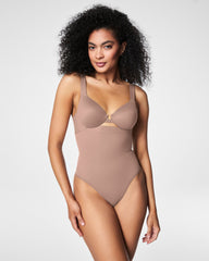 SPANXsculpt™ Seamless Power High-Waisted Thong | Cafe Au Lait