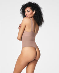 SPANXsculpt™ Seamless Power High-Waisted Thong | Cafe Au Lait
