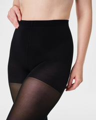 SPANXshape™ Shorty Tights | Very Black