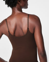 SPANXsculpt™ Seamless Power Thong Bodysuit | Chestnut Brown
