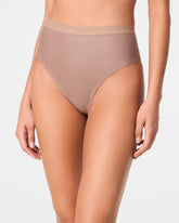 SPANXshape™ Invisible Supima® Cotton Thong | Cafe Au Lait