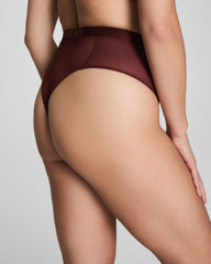 SPANXsupersmooth™ SheerSense Thong | Plum Berry