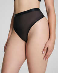 SPANXsupersmooth™ SheerSense Thong | Very Black