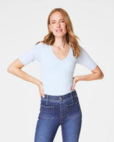 SPANXsmooth™ Jersey V-Neck Tee