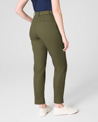 SPANXsupersmooth™ Stretch Twill Slim Straight Pant | Dark Pine
