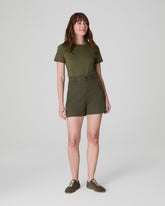 SPANXsupersmooth™ Stretch Twill Short, 5" | Dark Pine