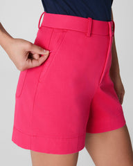 SPANXsupersmooth™ Stretch Twill Short, 5" | Tulip
