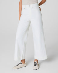 SPANXshape™ Original EveryWear Cropped Wide Leg Jeans | Chalk