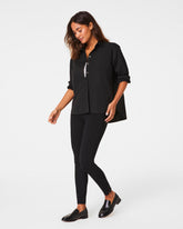 SPANXsupersmooth™ PerfectFit Ponte Zip Legging | Classic Black