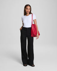 SPANXsmooth™ Jersey Crewneck Thong Bodysuit | Classic White