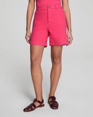 SPANXsupersmooth™ Stretch Twill Short, 7" | Tulip