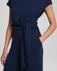 SPANX AirEssentials® Tie-Waist Jumpsuit | Timeless Navy