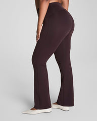 SPANXshape™ Scuba Micro Flare Legging | Truffle Brown