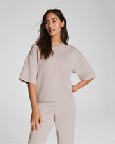 SPANX AirEssentials® Relaxed Tee | French Grey