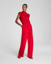 SPANX AirEssentials® Mockneck Jumpsuit | Spanx Red