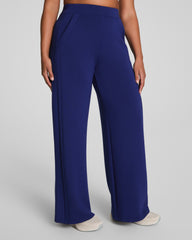 SPANX AirEssentials® Wide Leg Track Pant | Midnight Iris