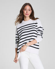 La Ligne Marin Sweater | Cream/Black