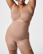 SPANXsculpt™ OnCore High-Waisted Mid-Thigh Short | Cafe Au Lait