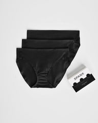 SPANXsmooth™ Fit-To-You Bikini 3-Pack Box | Very Black
