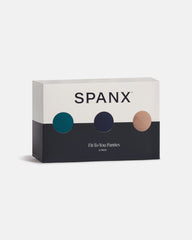 SPANXsmooth™ Fit-To-You Bikini 3-Pack Box | Emerald Bay/Timeless Navy/Cafe Au Lait