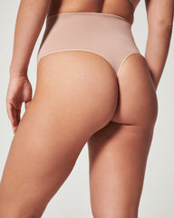SPANXshape™ ExtraOrdinary Thong | Toasted Oatmeal