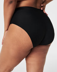 SPANXshape™ Sheer Control Bikini | Very Black