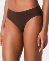 SPANXsmooth™ Fit-To-You Supima® Cotton Bikini 3-Pack | Chestnut Brown