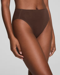 SPANXsmooth™ Fit-To-You Supima® Cotton Brief 3-Pack | Chestnut Brown