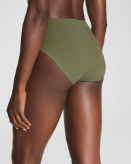 SPANXsmooth™ Fit-To-You Supima® Cotton Brief 3-Pack | Olive Leaf/Walnut/Earth Stone