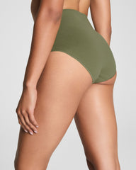 SPANXshape™ ExtraOrdinary Supima® Cotton Brief | Olive Leaf