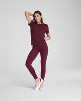 SPANXshape™ Booty Boost® Full Length Leggings | Plum Berry