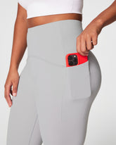 SPANXshape™ Booty Boost® Side Pocket Leggings | Cloudy Grey