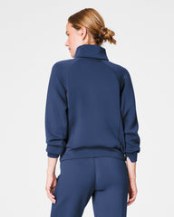 SPANX AirEssentials® Half Zip | Faded Indigo