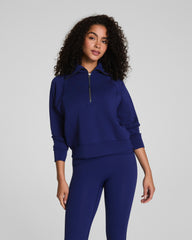 SPANX AirEssentials® Half Zip | Midnight Iris