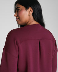 SPANX AirEssentials® Crewneck | Plum Berry