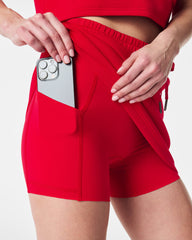 SPANX AirEssentials® Skort, 17" | Spanx Red