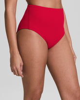 SPANXshape™ Swim Pique Ultra Hi-Rise Cheeky Bottom | Spanx Red