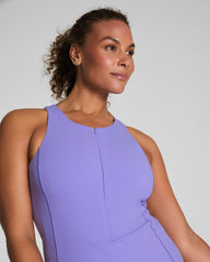 SPANXshape™ Get Moving Zip Front Dress | Amethyst