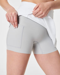 SPANXshape™ CoreLuxe Skort with Mid-Tummy Compression | Vivid White