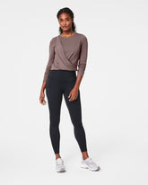 SPANX® Better Base Long Sleeve Wrap Top