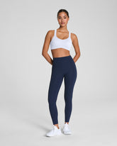 SPANXshape™ CoreLuxe Full-Length Leggings with Mid-Tummy Compression | Timeless Navy