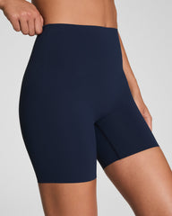 SPANXshape™ CoreLuxe Bike Short with Mid-Tummy Compression, 6" | Timeless Navy
