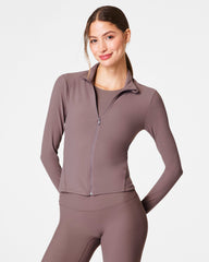 SPANXsmooth™ OnForm Full Zip Jacket | Smoke