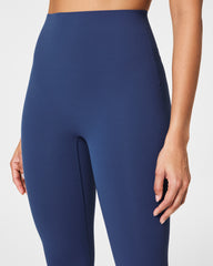 SPANXshape™ CoreLuxe 7/8 Leggings with Mid-Tummy Compression | Faded Indigo