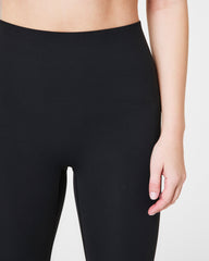 SPANXshape™ CoreLuxe 7/8 Leggings with Mid-Tummy Compression | Very Black